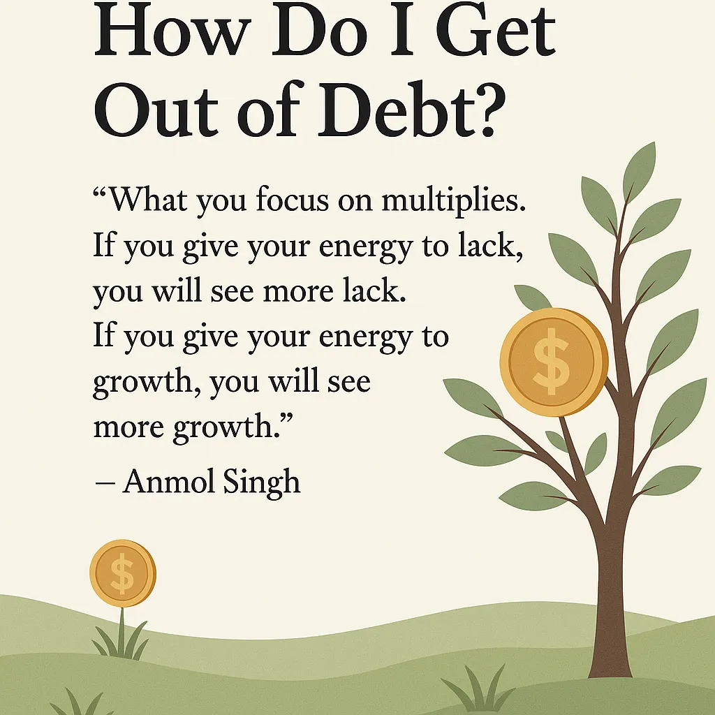 How Do I Get Out of Debt?