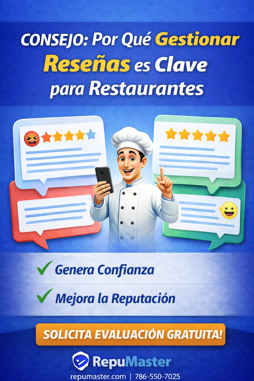 Las reseñas online influyen directamente en la decisión de los clientes.