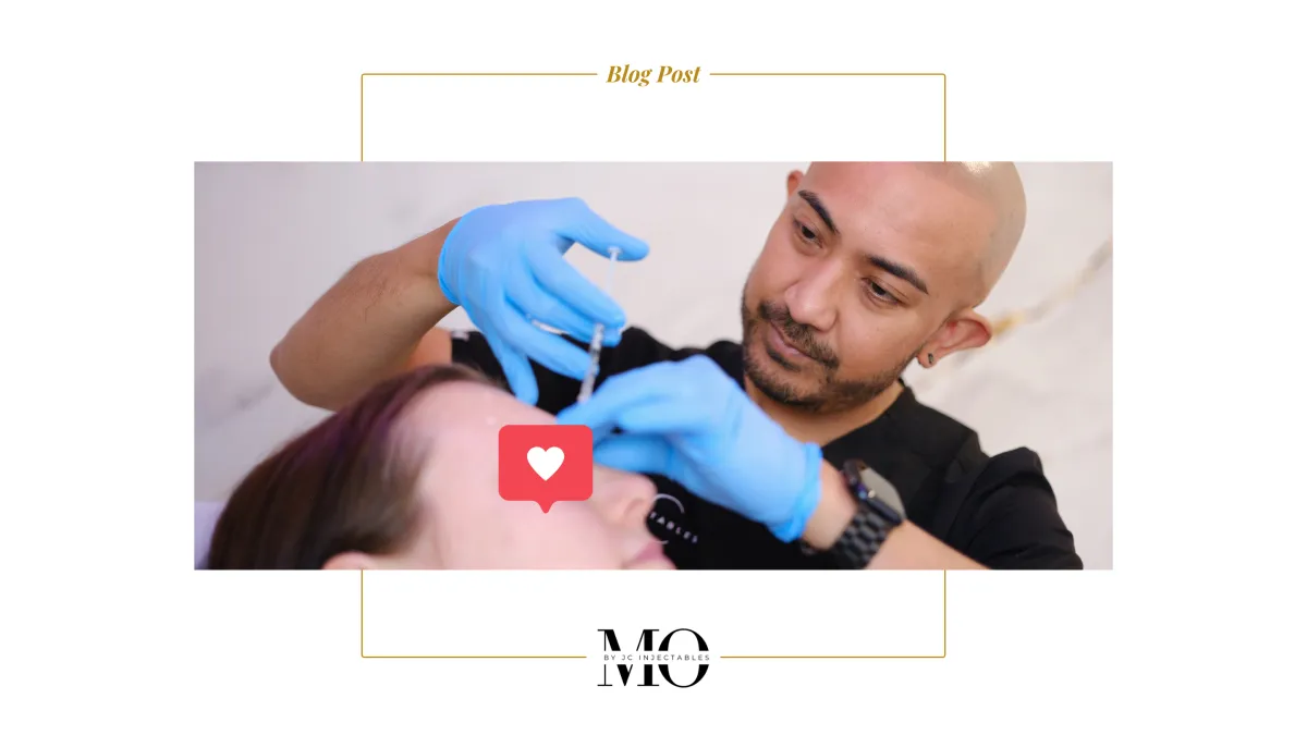 John, an Expert Medical Oversight Practitioner with MO by JC, performing a cosmetic treatment on a patient.