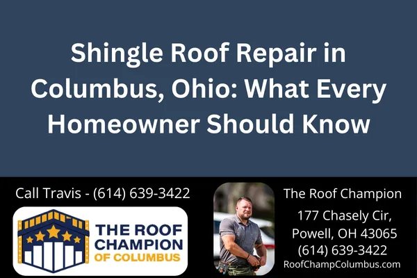 Learn when to repair or replace your shingle roof in Columbus, Ohio. Discover signs of damage, repair options, and how The Roof Champion of Columbus protects your home.
