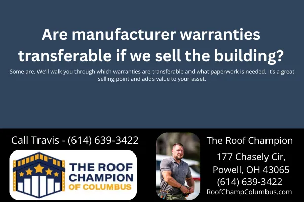Are manufacturer warranties transferable if we sell the building?
