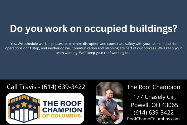 Do you work on occupied buildings?