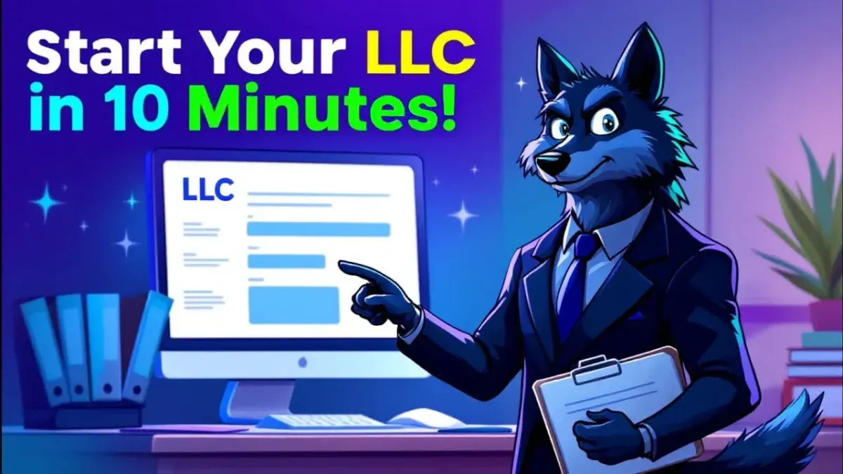 How to start your LLC in 10 Minutes