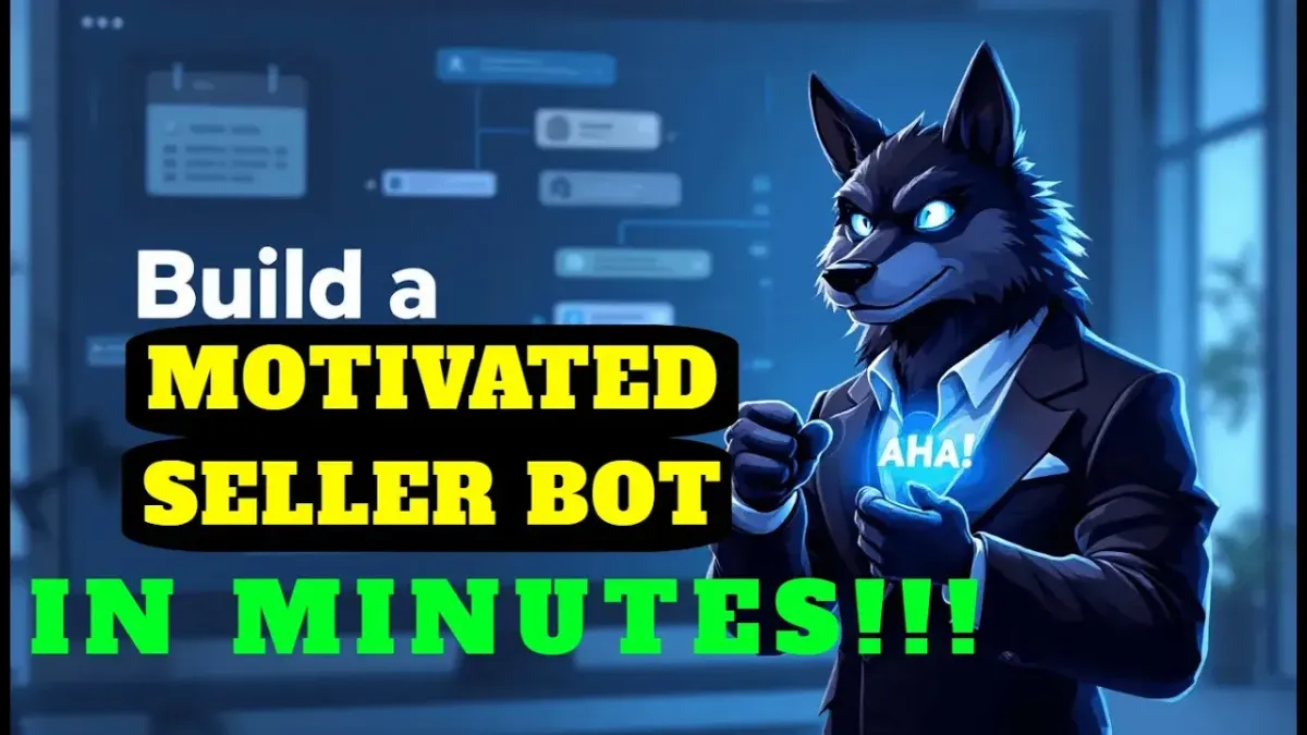 Build a Motivated Seller Lead-Qualifying Bot in Minutes