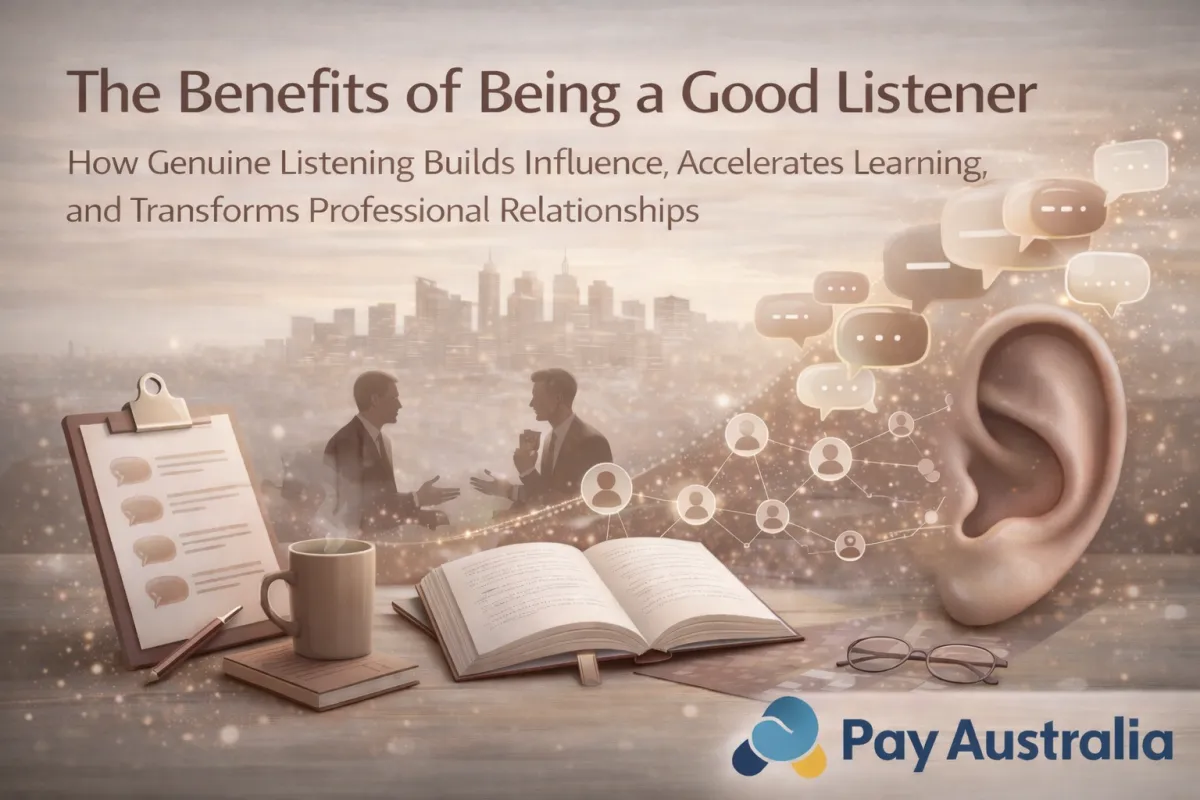 Genuine listening builds influence, accelerates learning, and transforms professional relationships