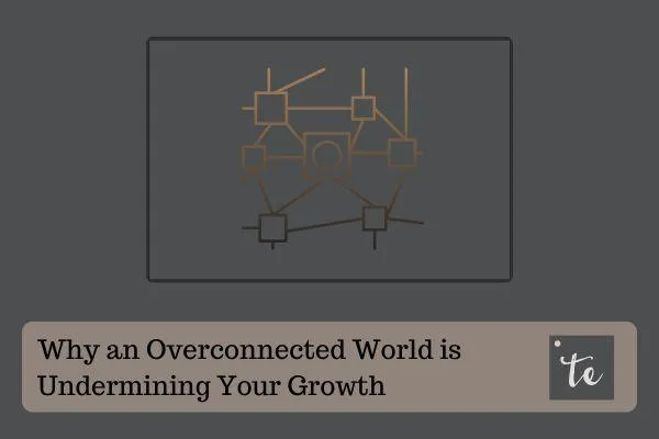 The relationship between over connection and loneliness.