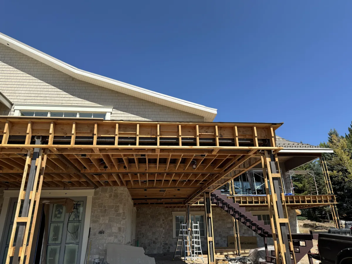 Warrior Built Elevated Deck Framing