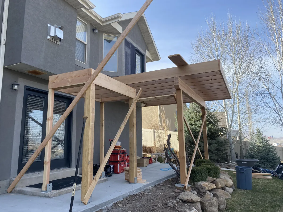 Warrior Built Elevated Deck Framing