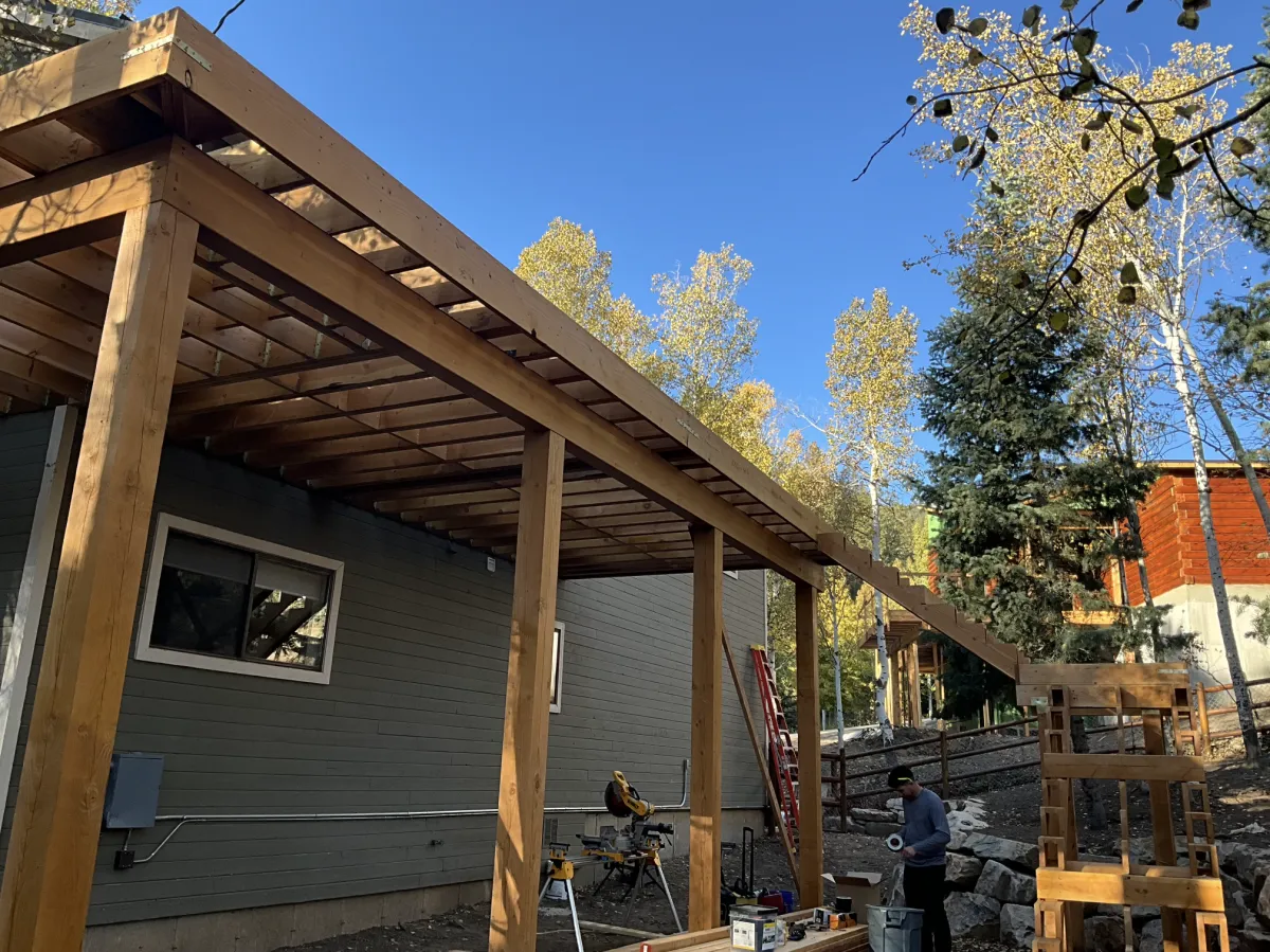 Warrior Built Elevated Deck Framing