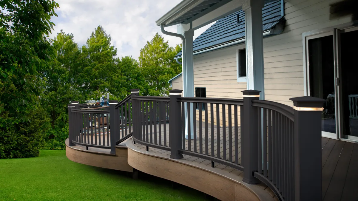 Timbertech Radiance Rail Matte Black