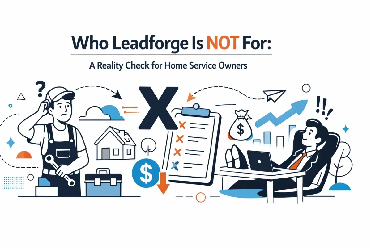 Who Leadforge is not for