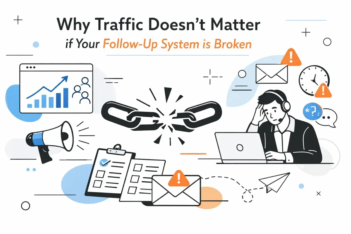 Why lead volume fails without systems