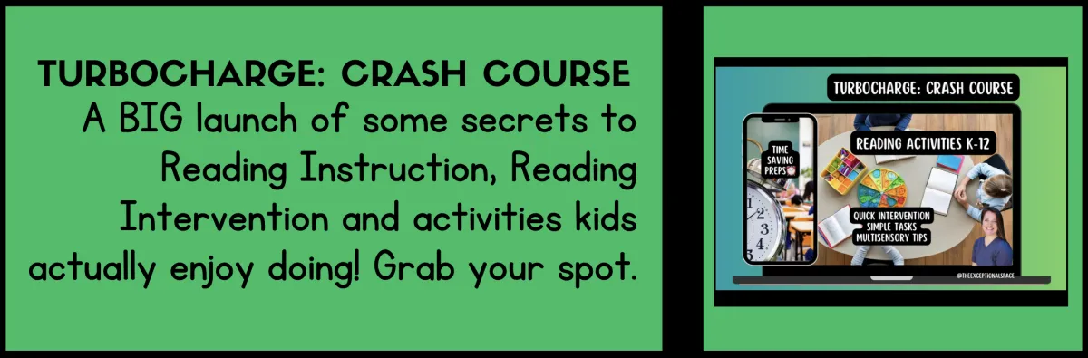 Simple & Effective Reading Activities