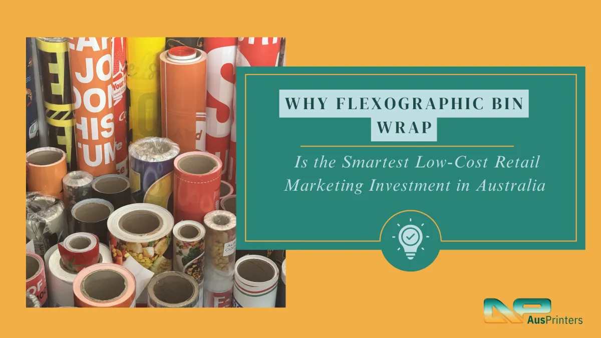 Flexographic Promotional Bin Wrap Best Marketing ROI
