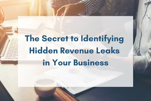 The Secret to Identifying Hidden Revenue Leaks in Your Business