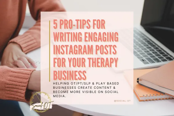5 Tips for Instagram Post For Therapy Business