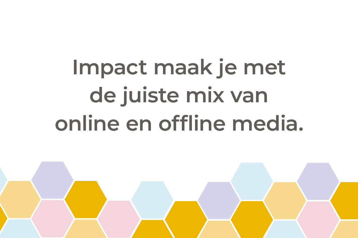 impact met offline en online media
