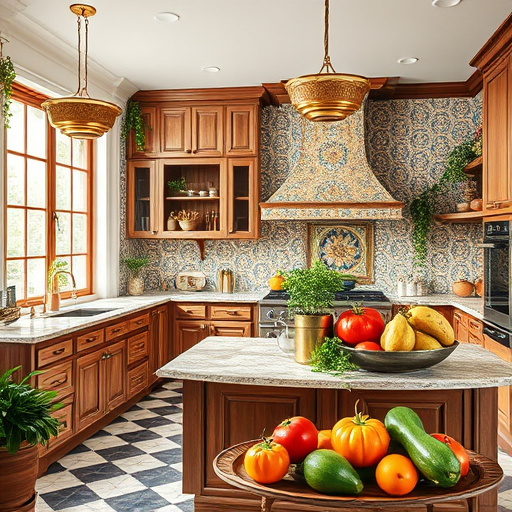 Rustic Kitchen Design Granite Ideas for Timeless Charm