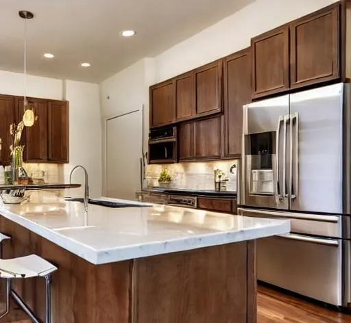Luxury kitchen remodel in Northridge