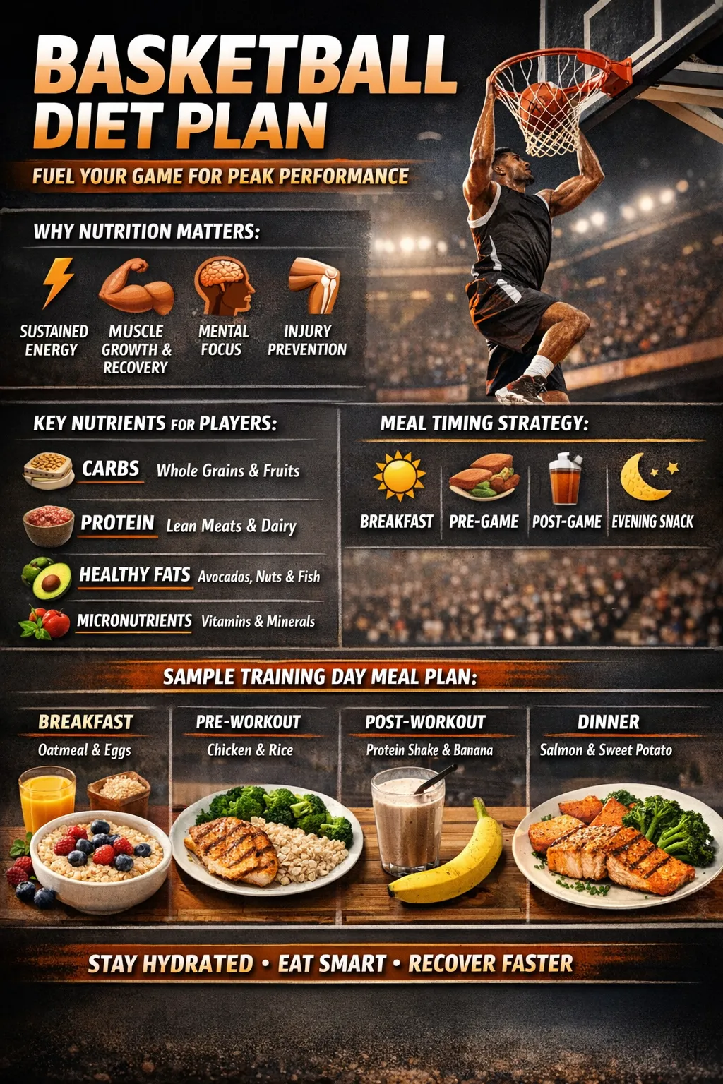 Basketball Diet Plan: Fuel Your Game for Peak Performance