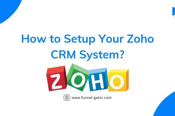 zoho crm setup