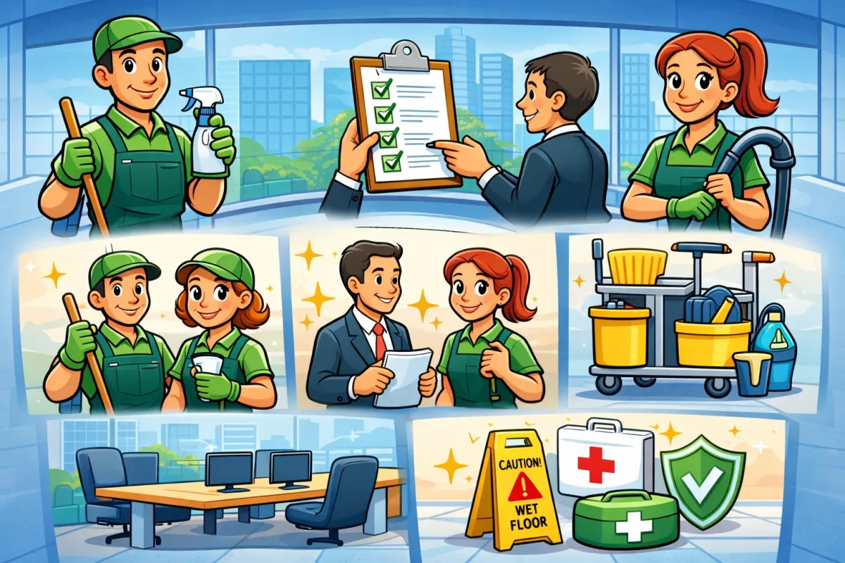 What to Expect When Hiring Commercial Cleaning Services