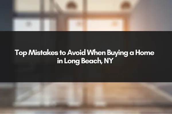 Happy couple reviewing home offers on Long Beach beachside in NY