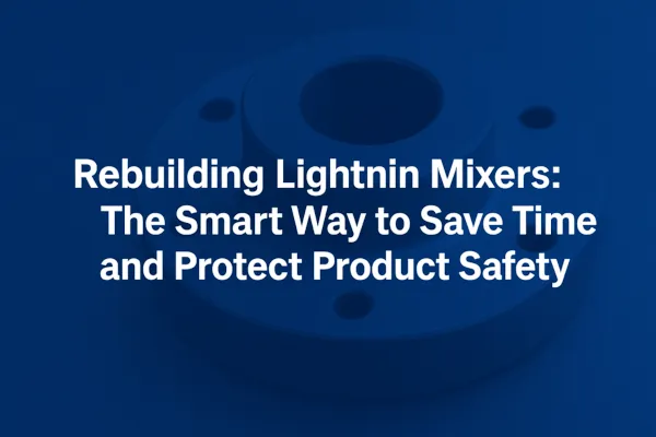 Rebuilding Lightnin Mixers: The Smart Way to Save Time and Protect Product Safety