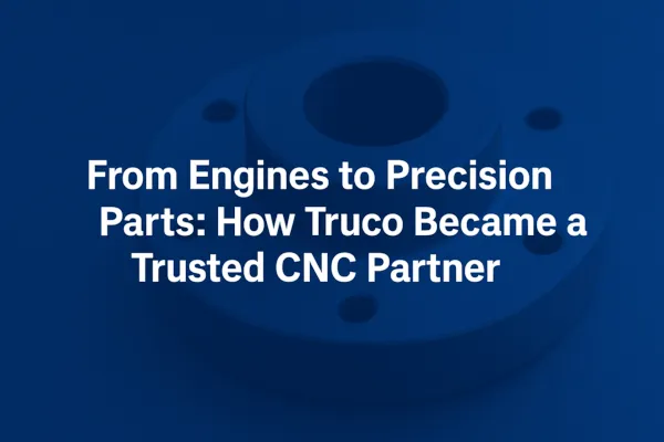 From Engines to Precision Parts: How Truco Became a Trusted CNC Partner