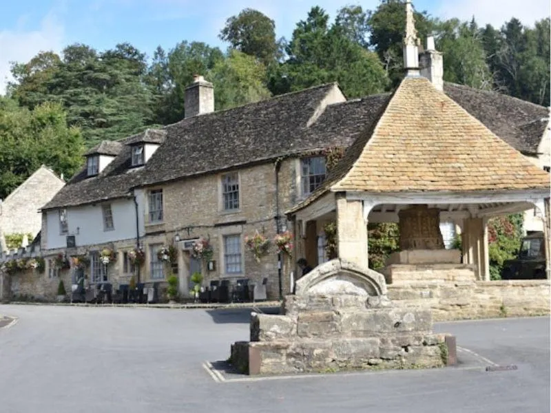 Historic European village with partially preserved buildings, offering a glimpse into the town’s cultural and ancestral past