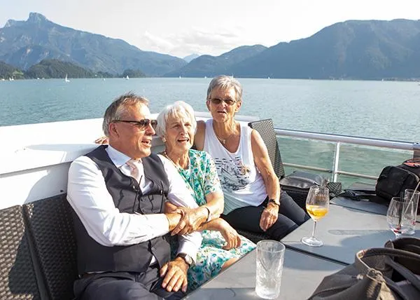 grandparents at a wedding