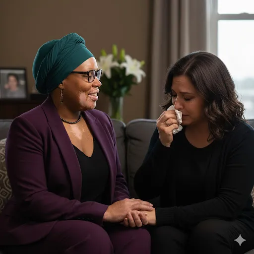 Faithful pastoral presence supporting families at the end of life