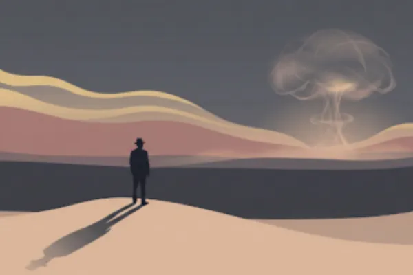 Abstract illustration of power and explosion representing ethical risk in leadership decisions