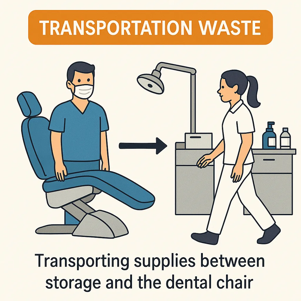 Understanding and Eliminating Transportation Waste from Your Dental practice