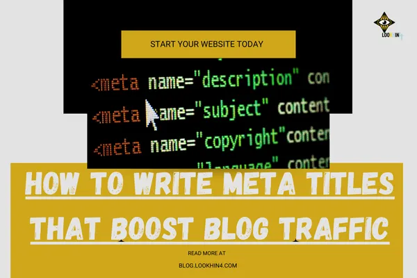 Person researching keywords for meta title