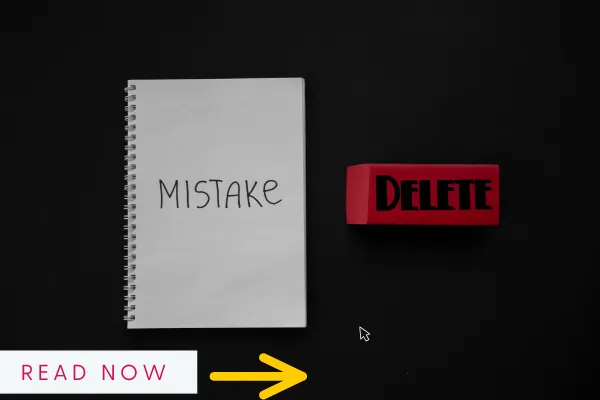 Person deleting social media accounts and personal information from the internet on a laptop
