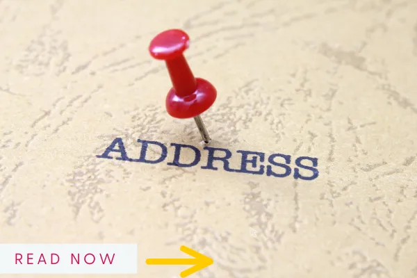 “Person removing personal address from online search results on a laptop screen