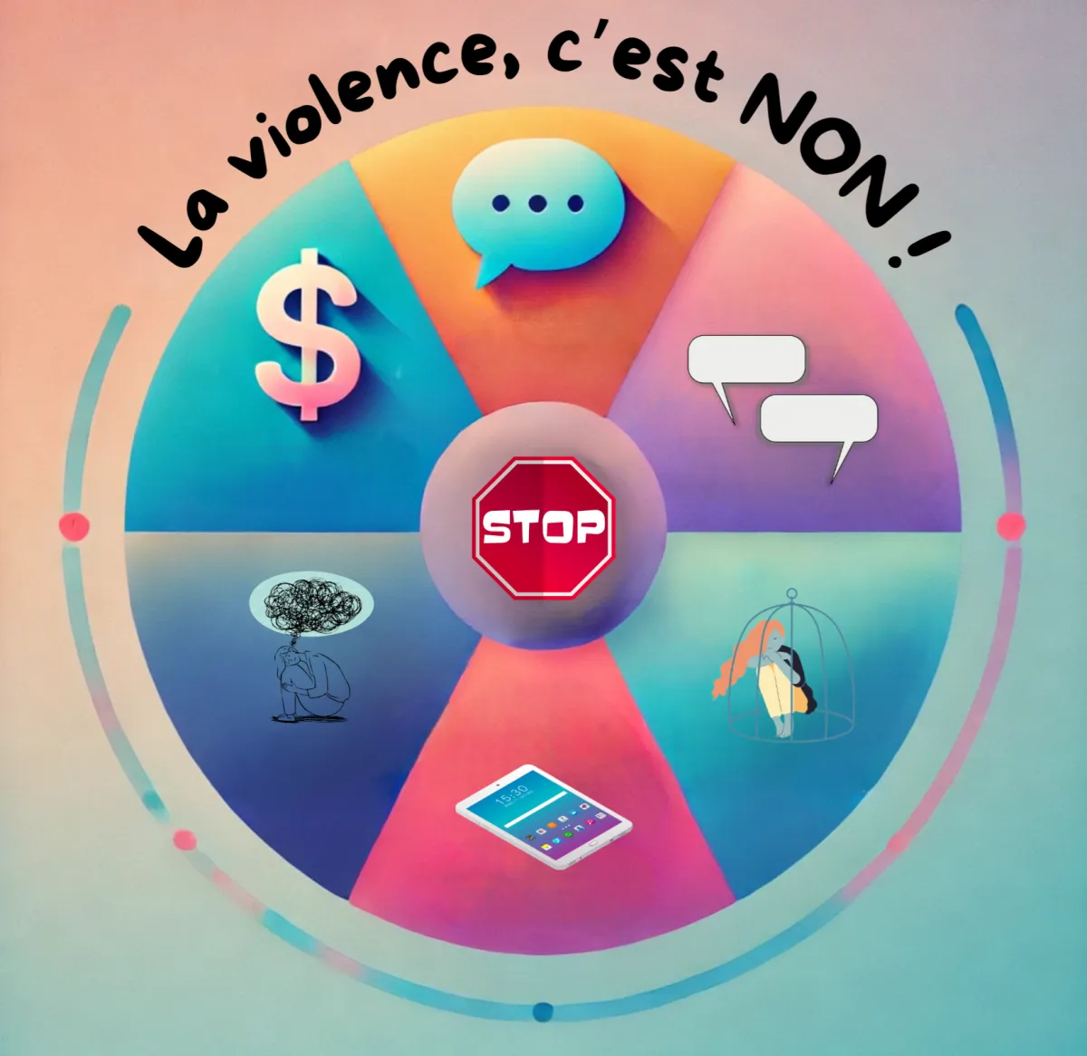 La violence, c’est non !