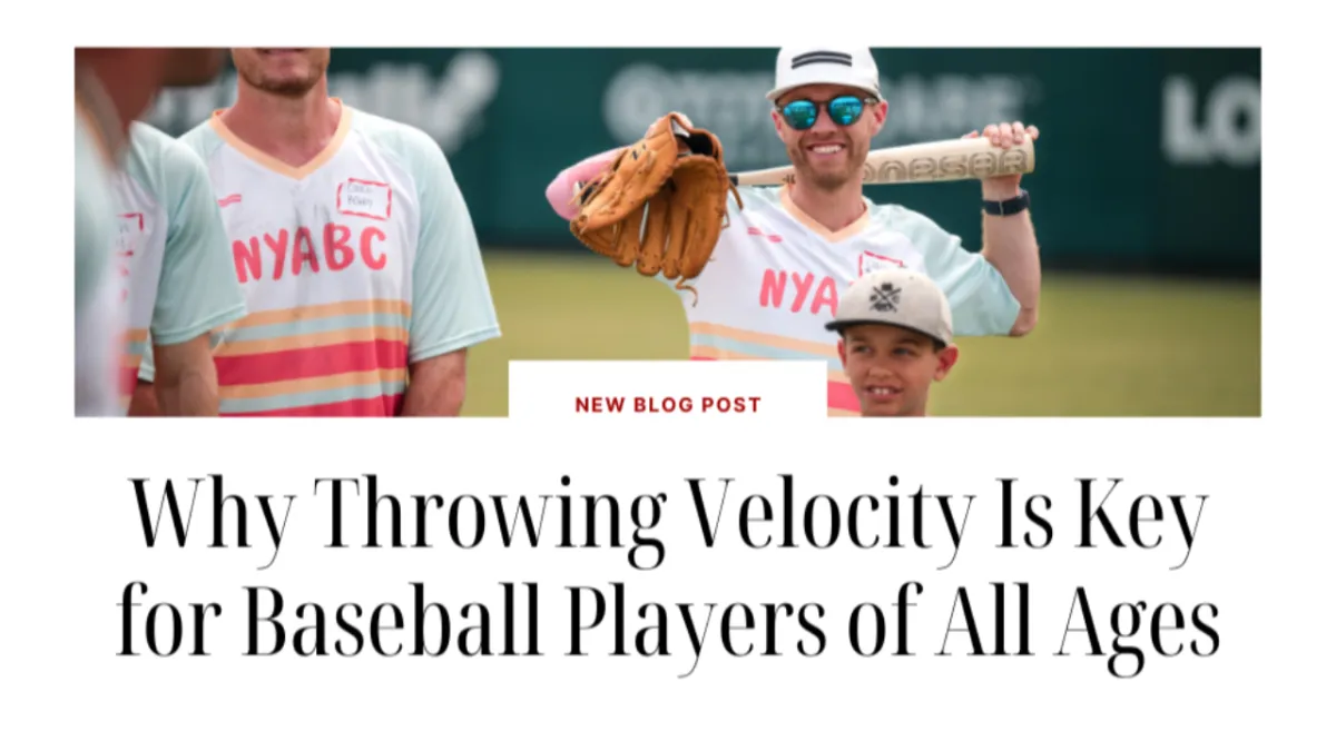Why Baseball Velocity Training Matters for Youth Athletes
