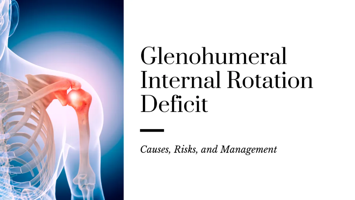 Understanding Glenohumeral Internal Rotation Deficit (GIRD) In Baseball Players