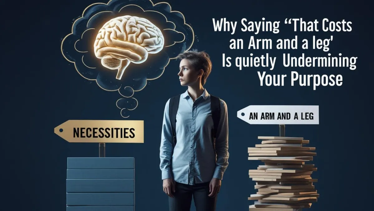 Why Saying ‘That Costs an Arm and a Leg’ Is Quietly Undermining Your Purpose