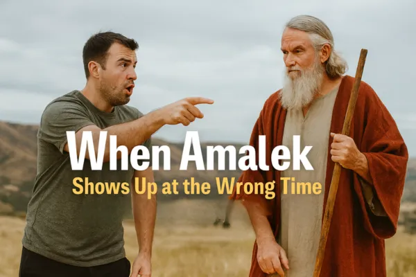 When Amalek Shows Up at the Wrong Time