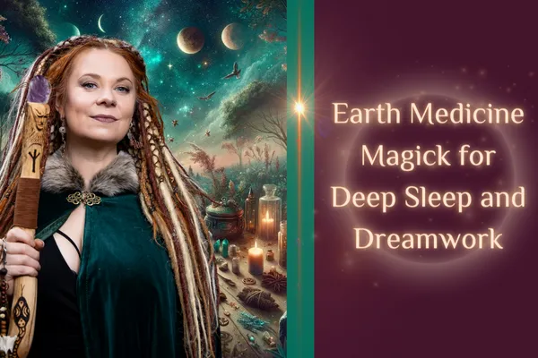 Earth Medicine Magick For Deep Sleep and Dreamwork