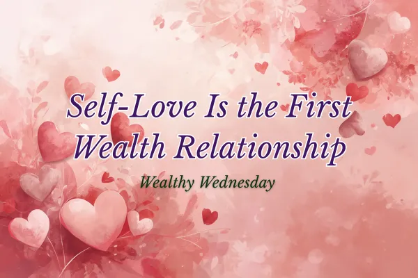 🌸 Wealthy Wednesday: Self-Love Is the First Wealth Relationship 🌸
