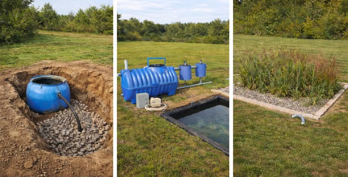 Fosa Séptica, Planta de Tratamiento o Biodren: Cuál Elegir Para Tu Parcela Sin Arruinar Tu Presupuesto (Ni Tu Agua)