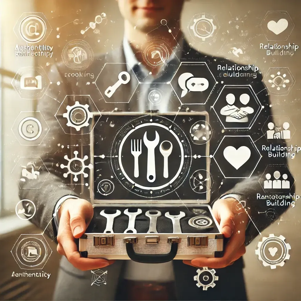 captures the essence of a professional networking event, focusing on meaningful conversations and collaboration. Let me know if you need any further changes