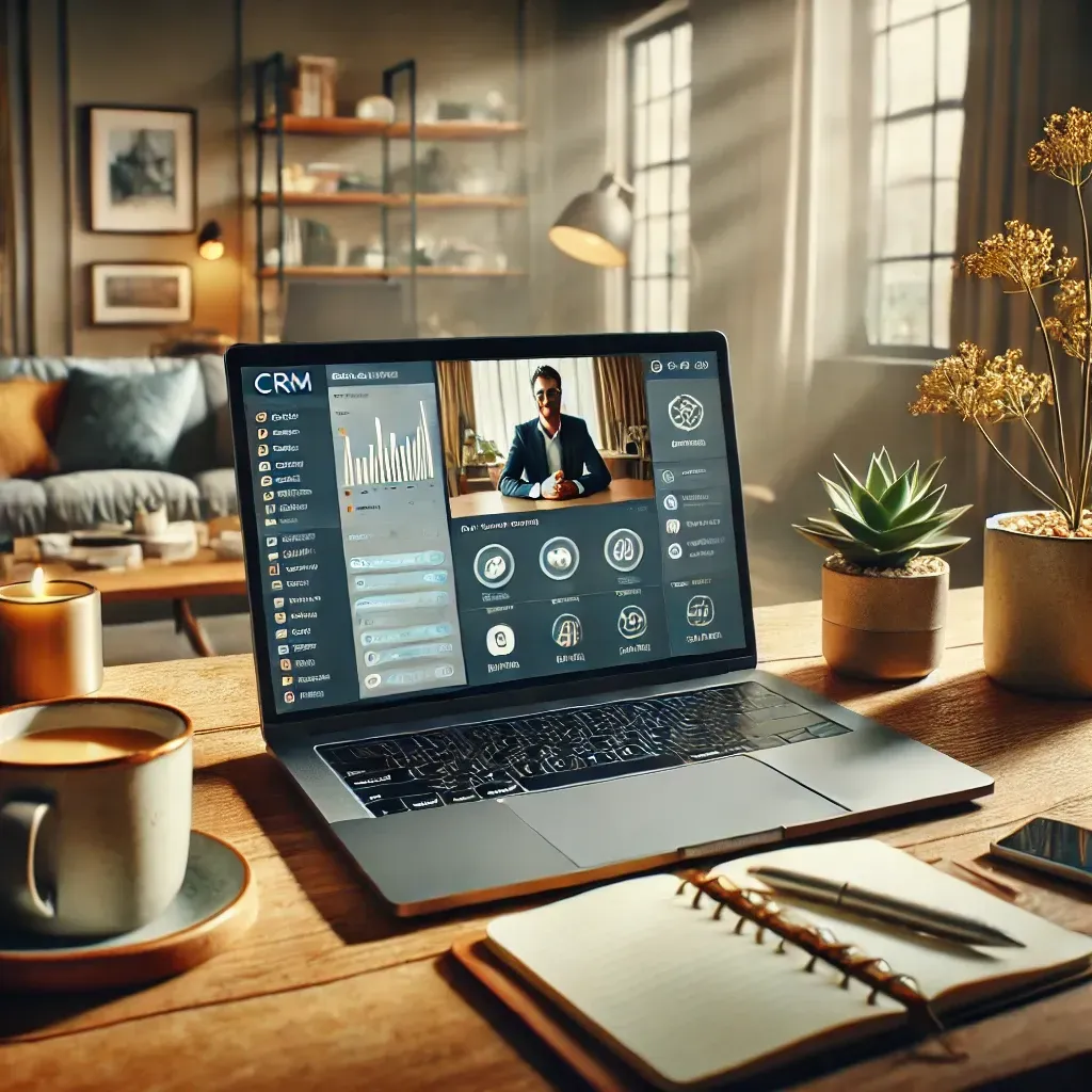 Here is the image that reflects the theme of building authentic relationships in a digital world. It shows a professional yet inviting workspace with a focus on connection and collaboration. Let me know if you'd like any adjustments or a different style!