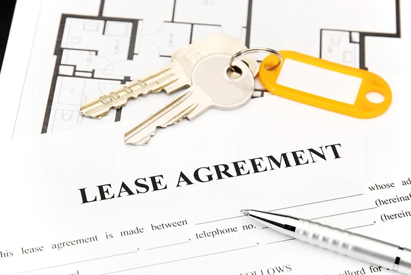 keys on a lease agreement
