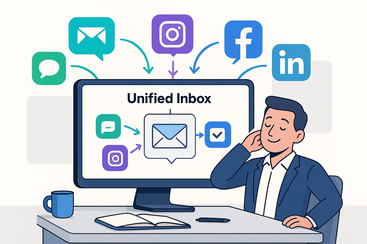 How to Manage SMS, Email, and DMs from a Single Dashboard
