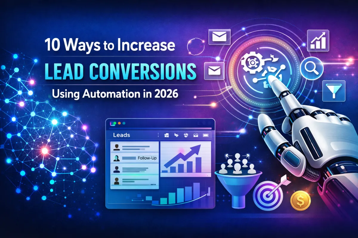 10 Ways to Increase Lead Conversions Using Automation in 2026